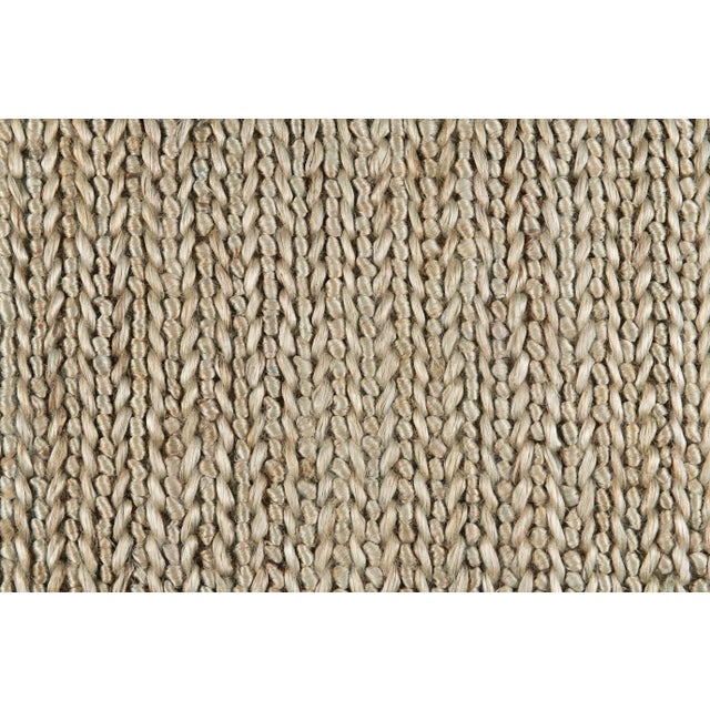 Not Yet Made - Made To Order Part & Parcel Goods Jute Weave Rug, 10'x14', Sky Blue For Sale - Image 5 of 6