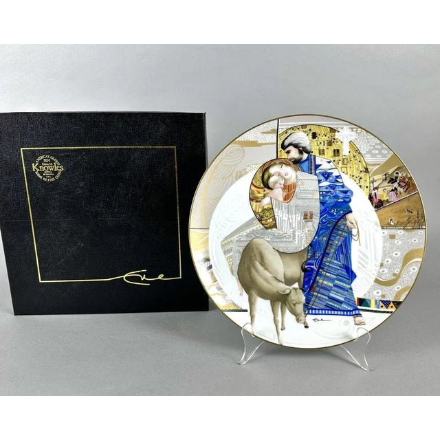 Biblical Mothers Series Plates in Fine China by Eve Licea for Knowles, 1986, Set of 6 For Sale - Image 4 of 11