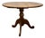 Vintage English Pine Tripod Base Table For Sale
