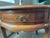 Chestnut 1980s Hekman Round Accent Table For Sale - Image 8 of 12