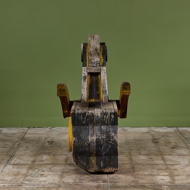 Assemblage Armchair in the Style of Robert Hudson For Sale - Image 4 of 16