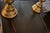Vintage Brass Capiz Shell Lamp Set For Sale - Image 10 of 12