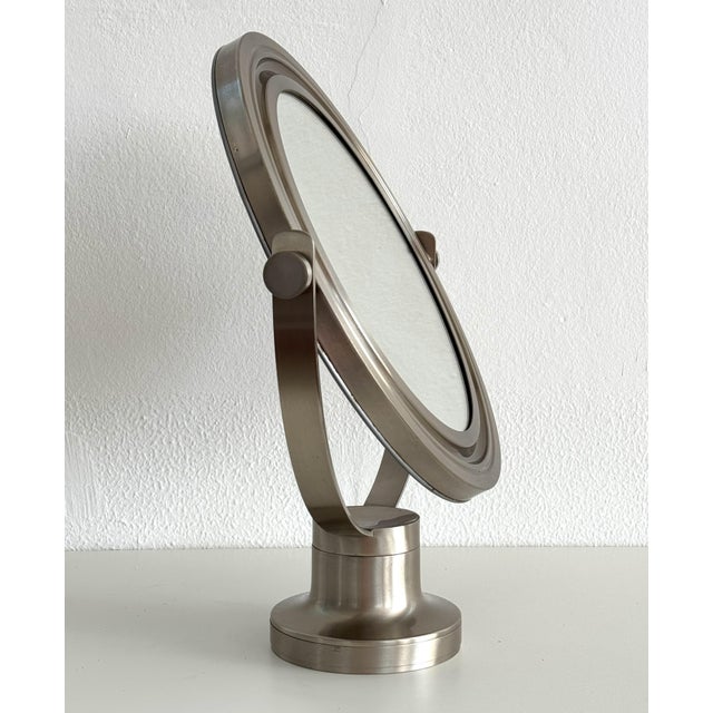 Mid-Century Swivel Table Mirror Nickelby Sergio Mazza Narciso for Artemide, 1960 For Sale - Image 11 of 14
