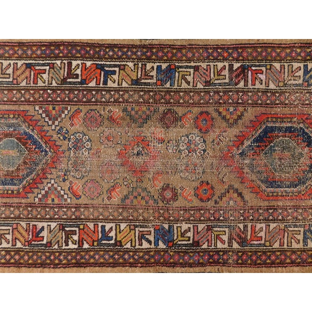 1920s Antique Persian Kurdish Runner Rug. 2'6"x 6'2" For Sale - Image 5 of 17