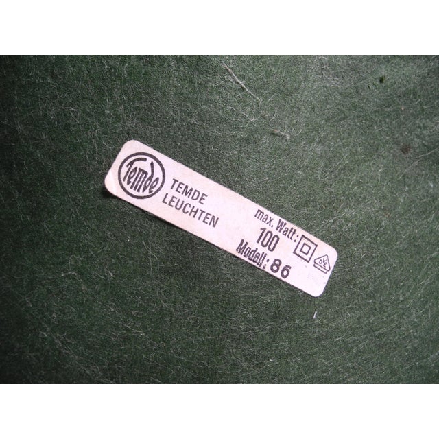 Oak Table Lamp with Height-Adjustable Shade from Temde, 1960s For Sale - Image 11 of 18