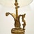1930s Vintage French Gilt Metal and Marble Table Lamps, 1930s, Set of 2 For Sale - Image 5 of 11