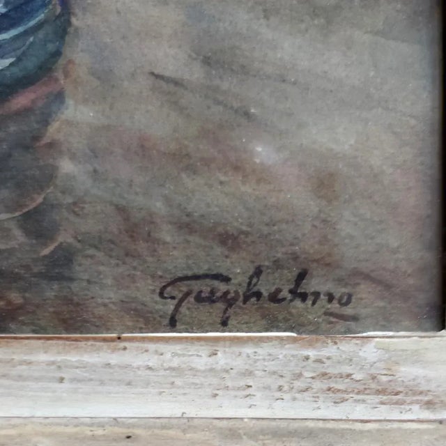 1930s Still Life Painting by Guglielmo For Sale - Image 5 of 7