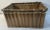Mid-Century Modern Vintage Bamboo Rectangular Basket For Sale - Image 3 of 6