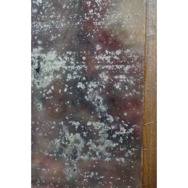 Large Antique French Fireplace Mirror with Ornament For Sale - Image 10 of 13