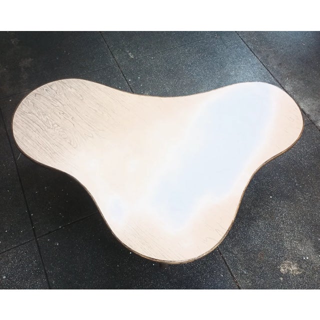 Wood Vintage Bamboo Coffee Table For Sale - Image 7 of 13
