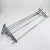 Bauhaus Art Deco Chrome Wall Rack For Sale - Image 3 of 6