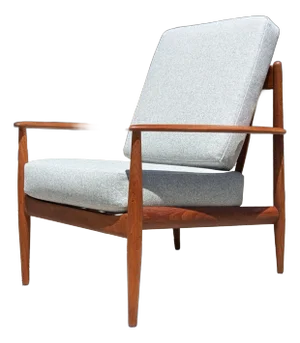 Grete Jalk for France & Son Danish Teak Lounge Chair, 1960s