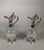 Rococo Antique Rococo Crystal and Silver Ewers, 1850, Set of 2 For Sale - Image 3 of 9
