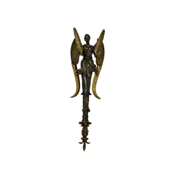 The Bombay Company's beloved "Gloria" — a harvest goddess angel in metal, designed as a wall mount. Bombay Company pieces...