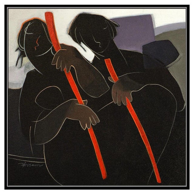 Message us to inquire about custom framing options! (Included for free with every purchase) The artwork here, "Rhythm In...