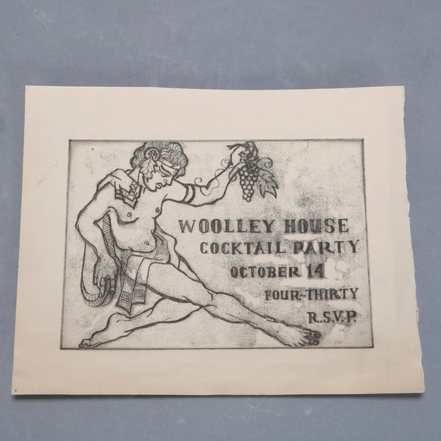 1950s Expressionist Style Figurative Lithographs by James Joseph Kearns - Set of 4 For Sale - Image 4 of 10