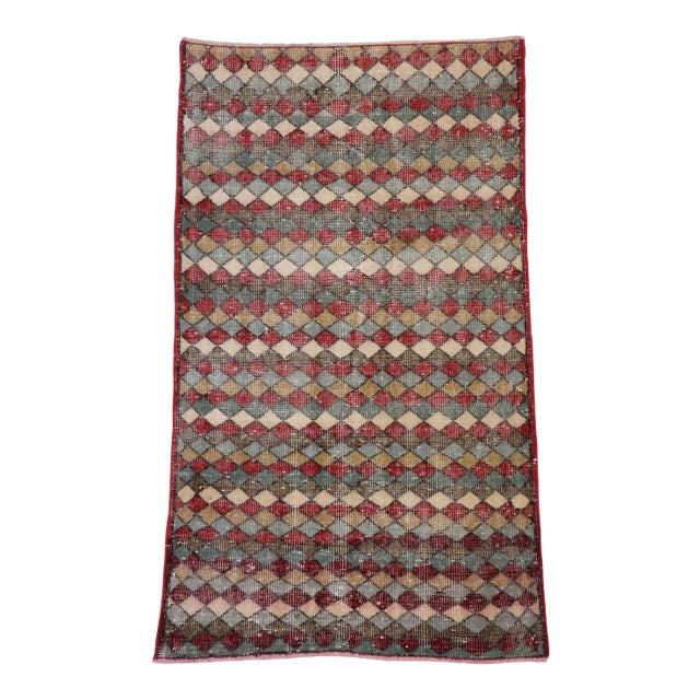 Vintage Turkish Sivas Rug, 03'01 X 05'00 For Sale