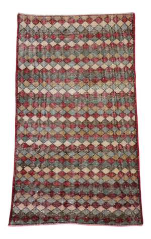 Vintage Turkish Sivas Rug, 03'01 X 05'00