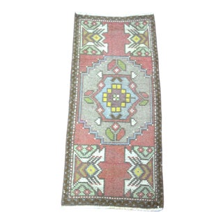 Turkish Oushak Pastel Handmade Rug For Sale