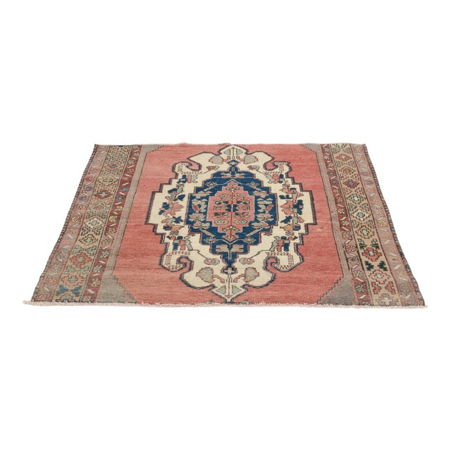 Rectangular Vintage Small Carpet For Sale