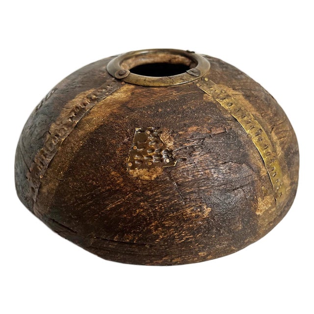 Antique India Tobacco Container For Sale
