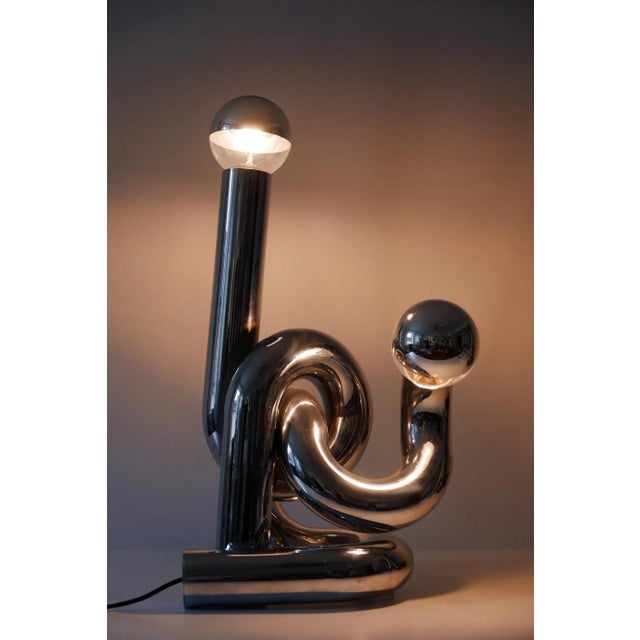 1960s Italian Model Bruco Sculptural Table or Floor Lamp by Giovanni Banci, 1960s For Sale - Image 5 of 18