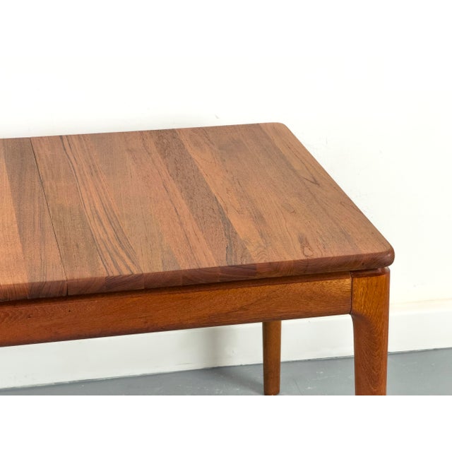 Brown Extendable Teak Dining Table from Glostrup, 1970s For Sale - Image 8 of 18