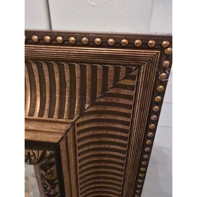 Mid Century Modern Vintage Mirror Gilded Designer For Sale In Boston - Image 6 of 11