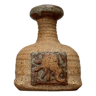 Mid-Century Danish Studio Pottery Vase by Tue Poulsen, 1960s For Sale