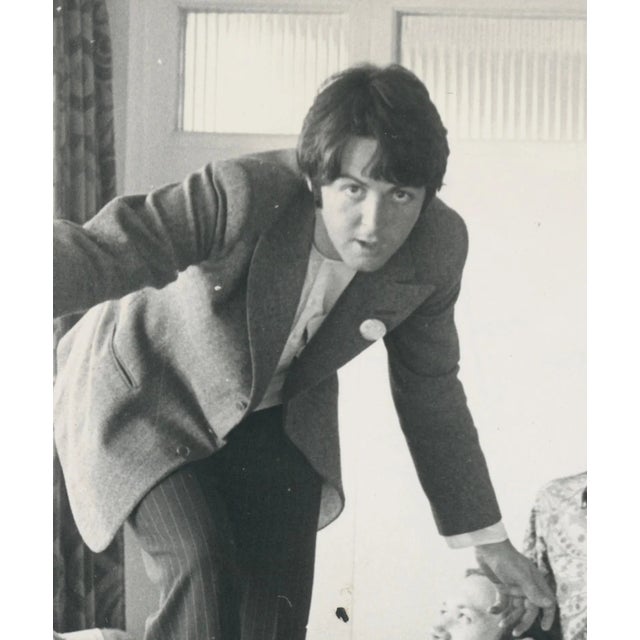 1970s Henry Grossman, The Beatles in Office, Black and White Photoograph, 1970s For Sale - Image 5 of 5