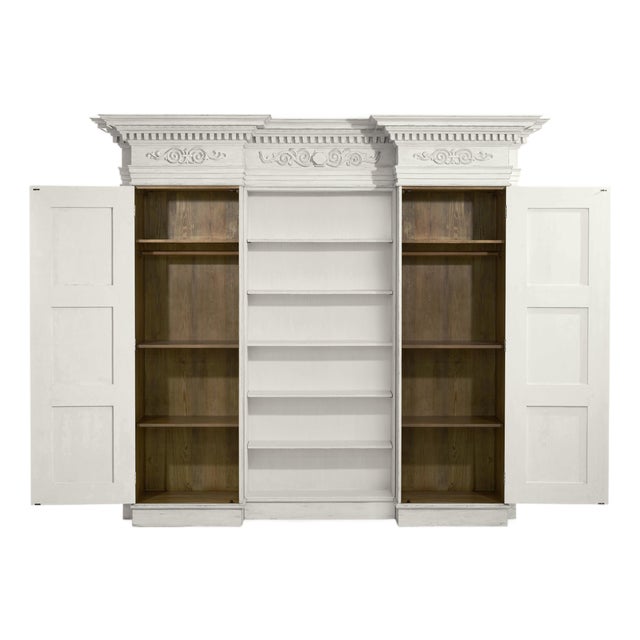 Tara Shaw for Century Furniture Grande Fountainebleau Bibliotheque-Cream For Sale