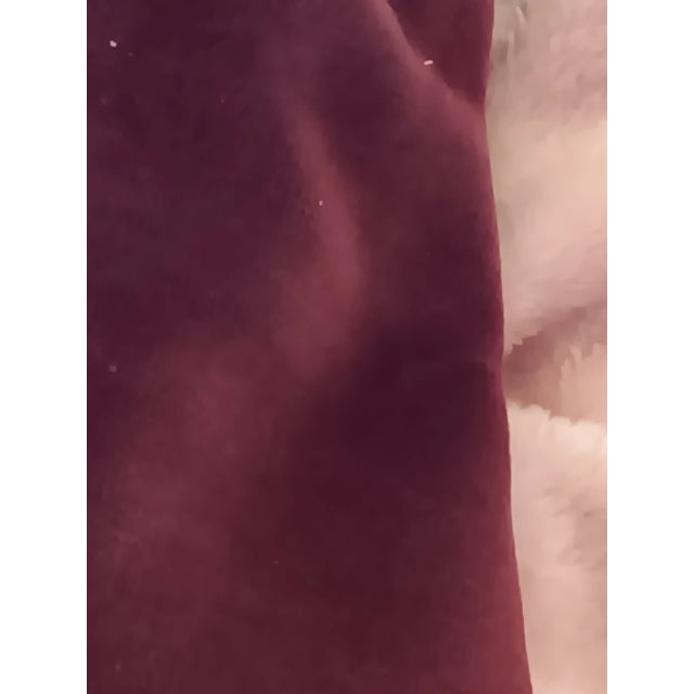 Very luxurious feel.Top quality designer imported Belgium velvet. Really gorgeous chroma imported velvet that is soft and...