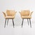 Velvet Chairs with Armrests,1960s, Set of 2 For Sale - Image 4 of 12