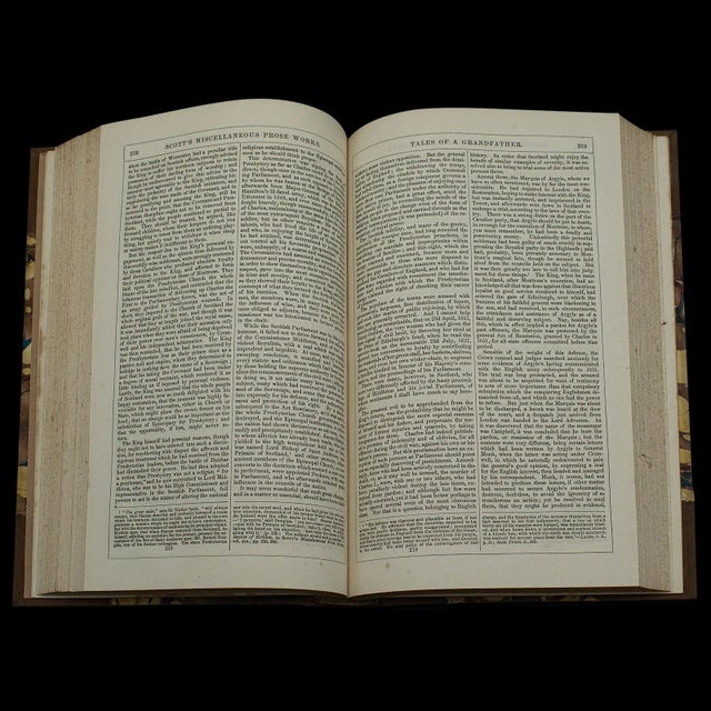 1841 Antique Scottish History Book Tales of a Grandfather For Sale - Image 9 of 12