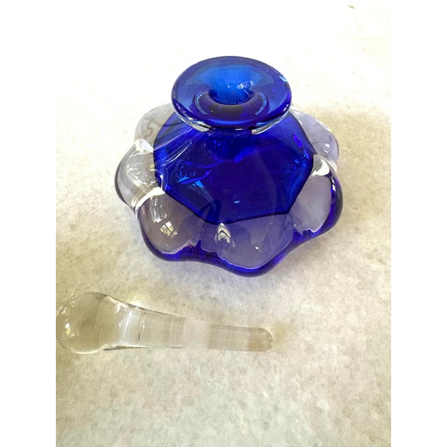 Contemporary Marano Glass Perfume Bottle, Signed by Artist For Sale - Image 3 of 5