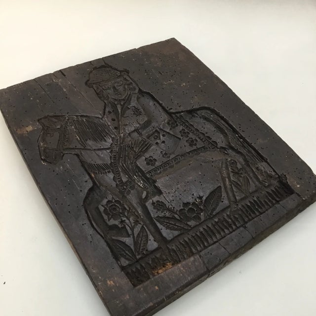 18th Century Continental Carved Wood Cake Mold For Sale - Image 11 of 12