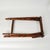 Antique Luggage Rack With Vintage Swan Embroidered Ribbon | Antique Butler's Table | Folding Suitcase Stand For Sale - Image 11 of 13
