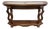 Aico Michael Amini Jane Seymour Platine De Royale Contemporary French Provincial 60" Console Table 09223-229 - Light Espresso Finish For Sale