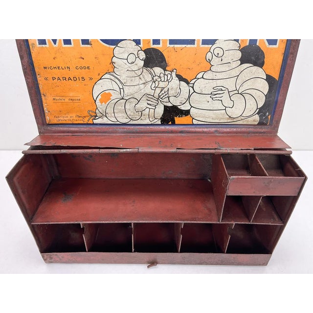 Metal French First Aid Tool Box from Michelin, 1940s For Sale - Image 7 of 18