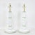 Vintage Hand-Painted White and Green Faux Bamboo Table Lamps - a Pair For Sale - Image 10 of 10
