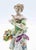 Vintage Ceramic Sculpture of Young Woman from Capodimonte, Italy, Mid-20th Century For Sale - Image 4 of 7