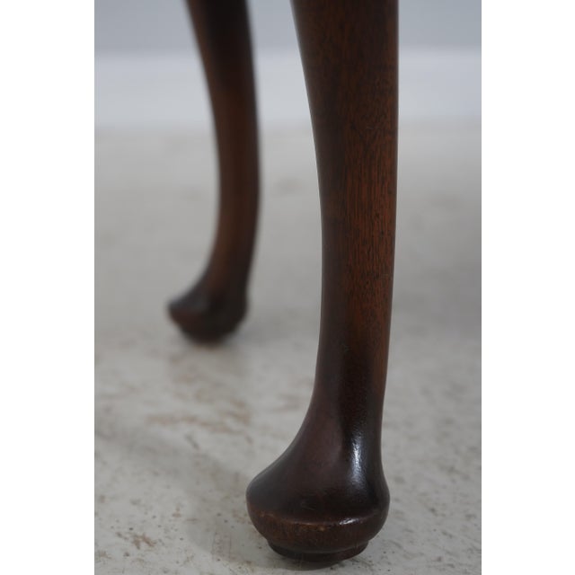 Kittinger Queen Anne Mahogany Drop Leaf Coffee Table For Sale - Image 9 of 15