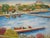 Elisee MACLET The Port of Beaulieu sur Mer (The harbor and the tip of La Fournier), c 1935 Original oil on canvas Signed...