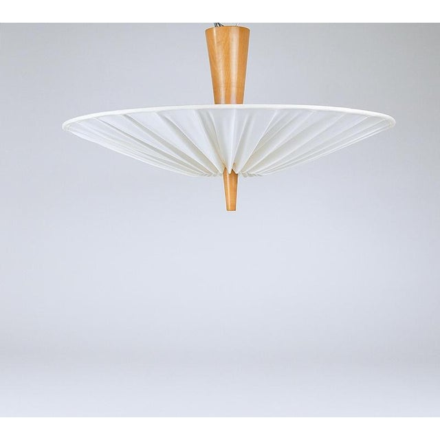 Kalmar Mid-Century Dorn Uplight Flush Mount attributed to J. T. Kalmar for Kalmar, 1950s For Sale - Image 4 of 18