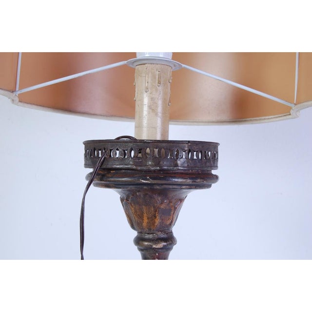 19th Century Wooden Floor Lamp For Sale - Image 11 of 16