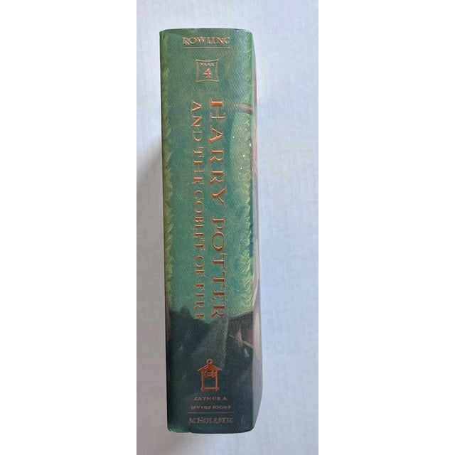 Contemporary Flawless Vintage 2000 Harry Potter Goblet of Fire - True First Edition, First Printing (Never Opened) For Sale - Image 3 of 3