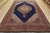 An authentic vintage traditional Tabriz rug hand-knotted with fine wool and natural dyes. This oriental rug features a...