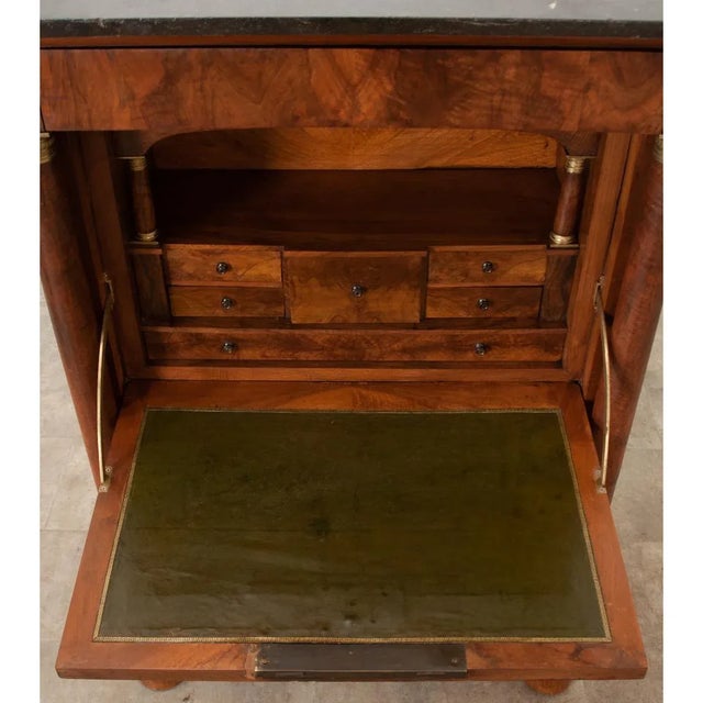 19th Century French Empire Secrétaire á Abattant For Sale In Baton Rouge - Image 6 of 12