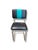 Black 1960s Retro Table & 4 Chairs For Sale - Image 8 of 12