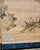 Late 19th Century Antique Chinese Panel Folding Screen Byobu Landscape Painting For Sale - Image 5 of 11